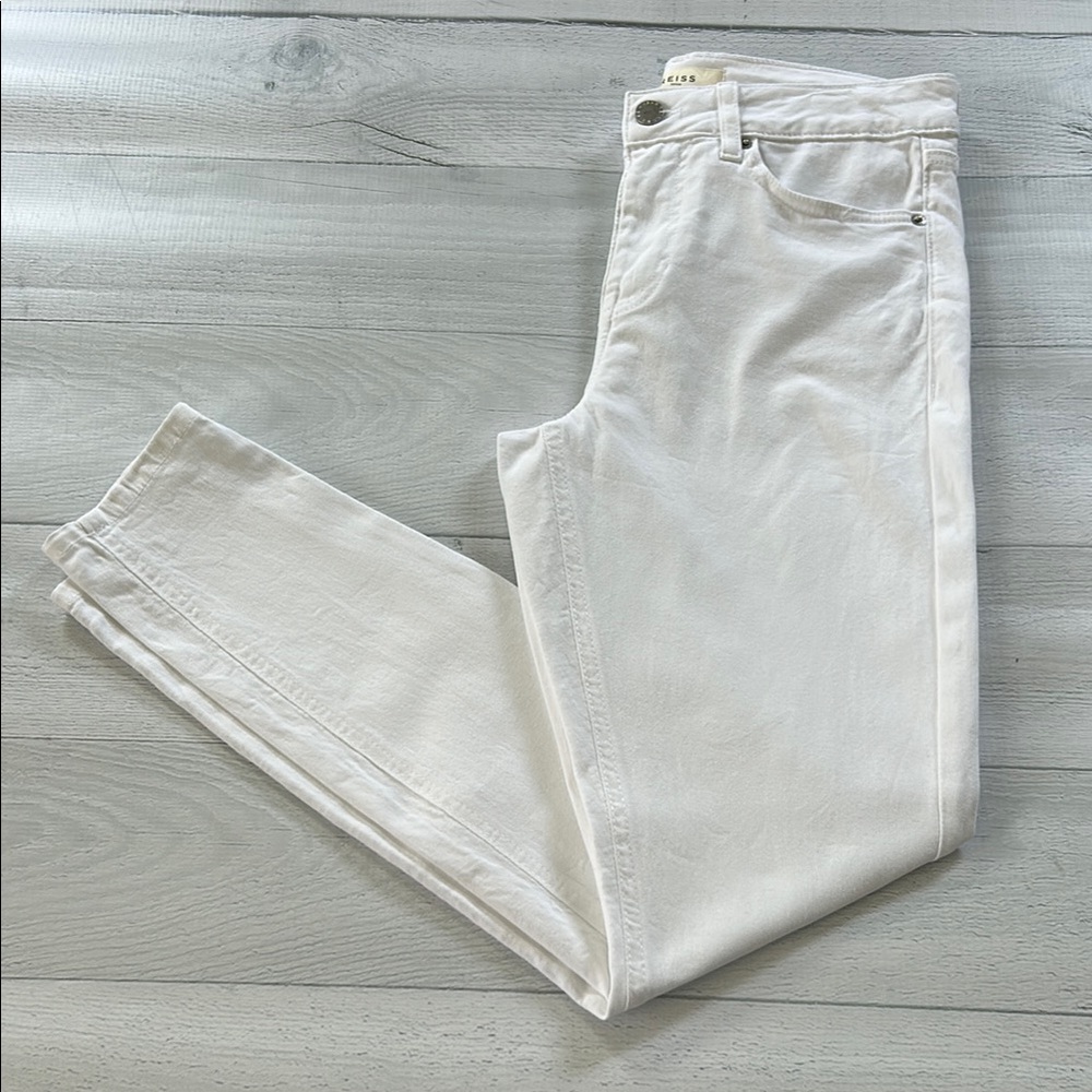 Reiss‎ White High Rise Skinny Jeans Size 28
